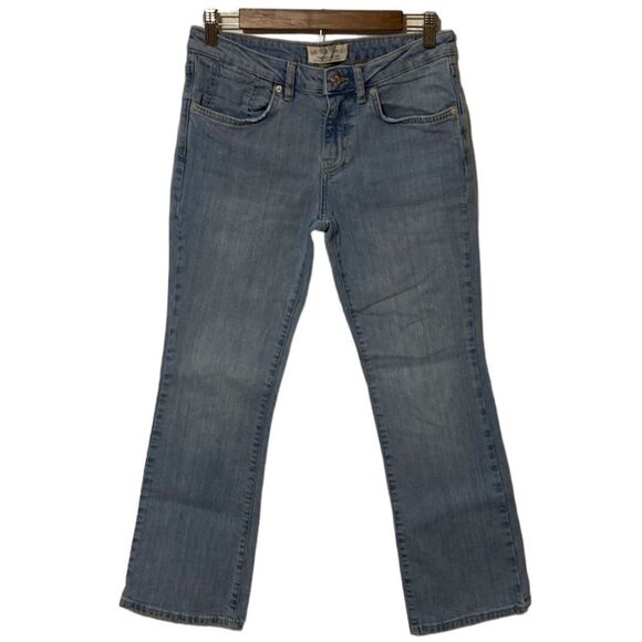 We the Free Liv Crop Flare Low Rise Jeans Women's Size 27 9785324 - Picture 2 of 13